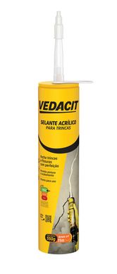 Selante Acrlico Fecha Trinca Cartucho 550g Vedacit