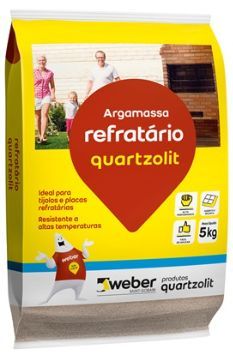 Argamassa para Tijolos Refratrios, Cinza, 5kg
