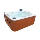 Banheira SPA Sirena Luxo 1.350L 90x221x221cm Acrílico até 10 Pessoas