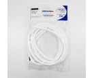 Espiral Organizador De Cabos Branco 1/2"X2m