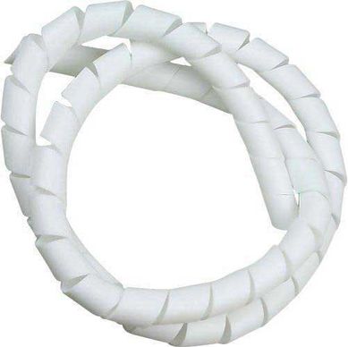 Espiral Organizador De Cabos Branco 3/4