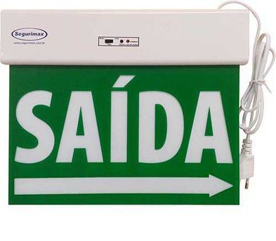 Sinal Sada Df com Seletor com Seta, Branco Verde