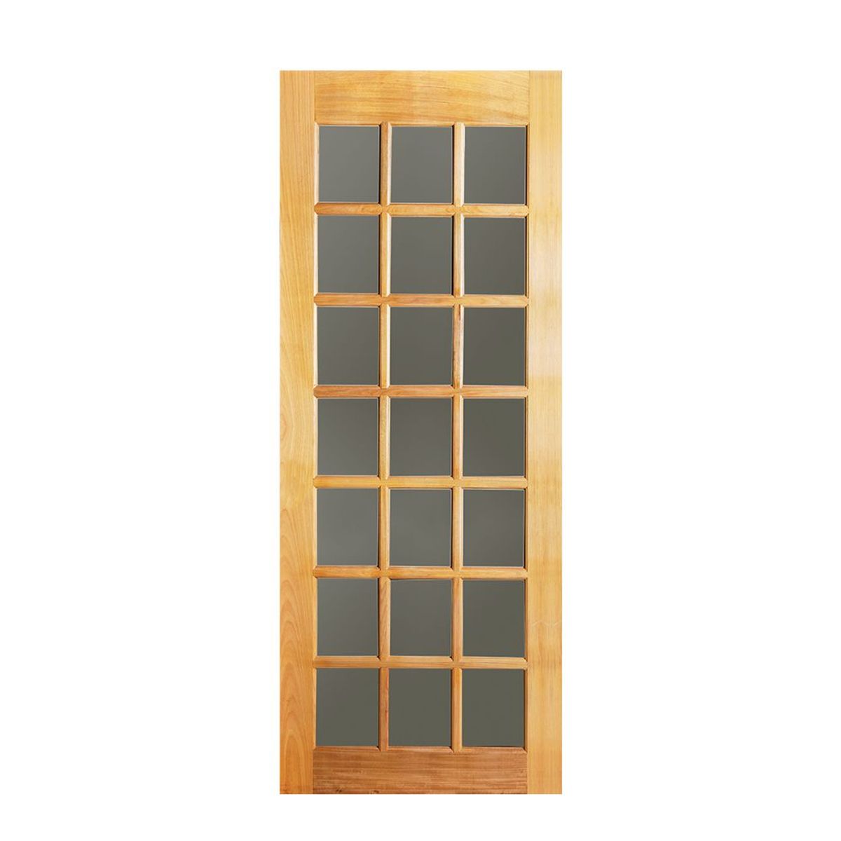 Folha de Porta Madeira Macica Tauari Natural 210X92X3,5cm AD Int Vd Wood Glass, marca Mapaf - Foto Principal