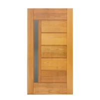 Folha de Porta Madeira Macica Tauari Natural 210X82X3,5cm BBB Vd Lat
