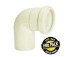 Joelho 90° Esgoto Branco 100mm X Pro-Pack Embalagem Com 10