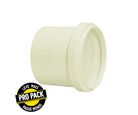 Luva Simples Esgoto Branco 100mm X Pro-Pack Embalagem Com 10