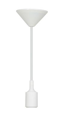 Pendente Dot Color E-27, Branco, 65x165x210mm