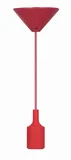 Pendente Dot Color E-27 Vermelho 65x165x210mm Taschibra