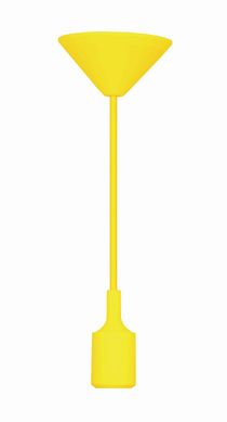 Pendente Dot Color E-27, Amarelo, 65X165X210mm
