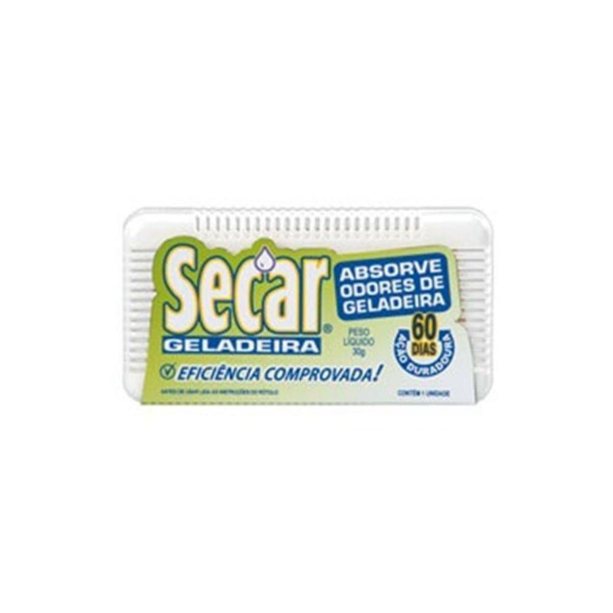 Absorvedor de Odores Secar Geladeira 30g, marca Secar - Foto Principal