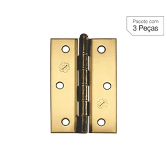 Dobradiça Oxidado de Aço para Porta 2,5 " Modelo 850 3 peças