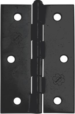 Dobradia 850x3x2.1/2 Preto Zincado Galvanizado