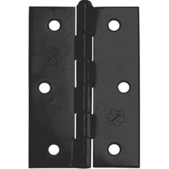 Dobradiça 850 X 3 Zinc Preto, Zincado Galvanizado