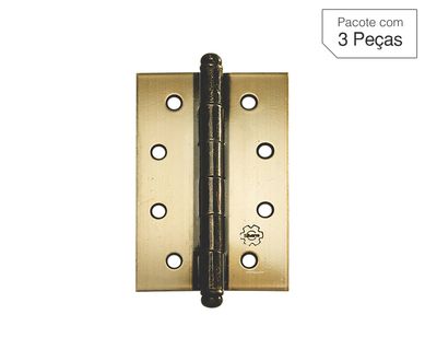 Dobradia Oxidado de Ao para Porta 3x2,5 