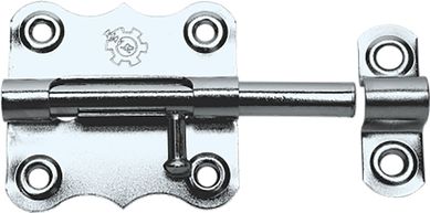 Tarjeta 2.1/2 com 02 Unidades, Zincado Galvanizado