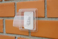 Protetor Transparente De Conjunto De Tomada / Interruptor / Campainha 4X2