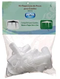 Kit Reposição Peças Gazebo Topo Branco 3x3m