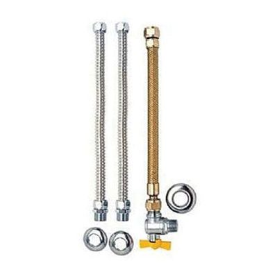 Kit Para Instalao De Aquecedor A Gs De Passagem 30Cm