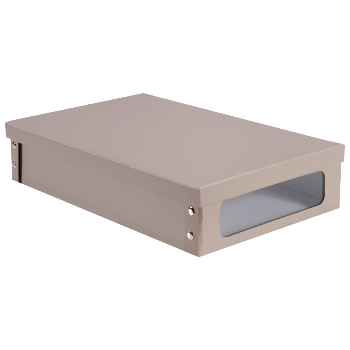 Organizador com Visor Bege, 49x31,5x3cm, marca Coza - Foto Principal