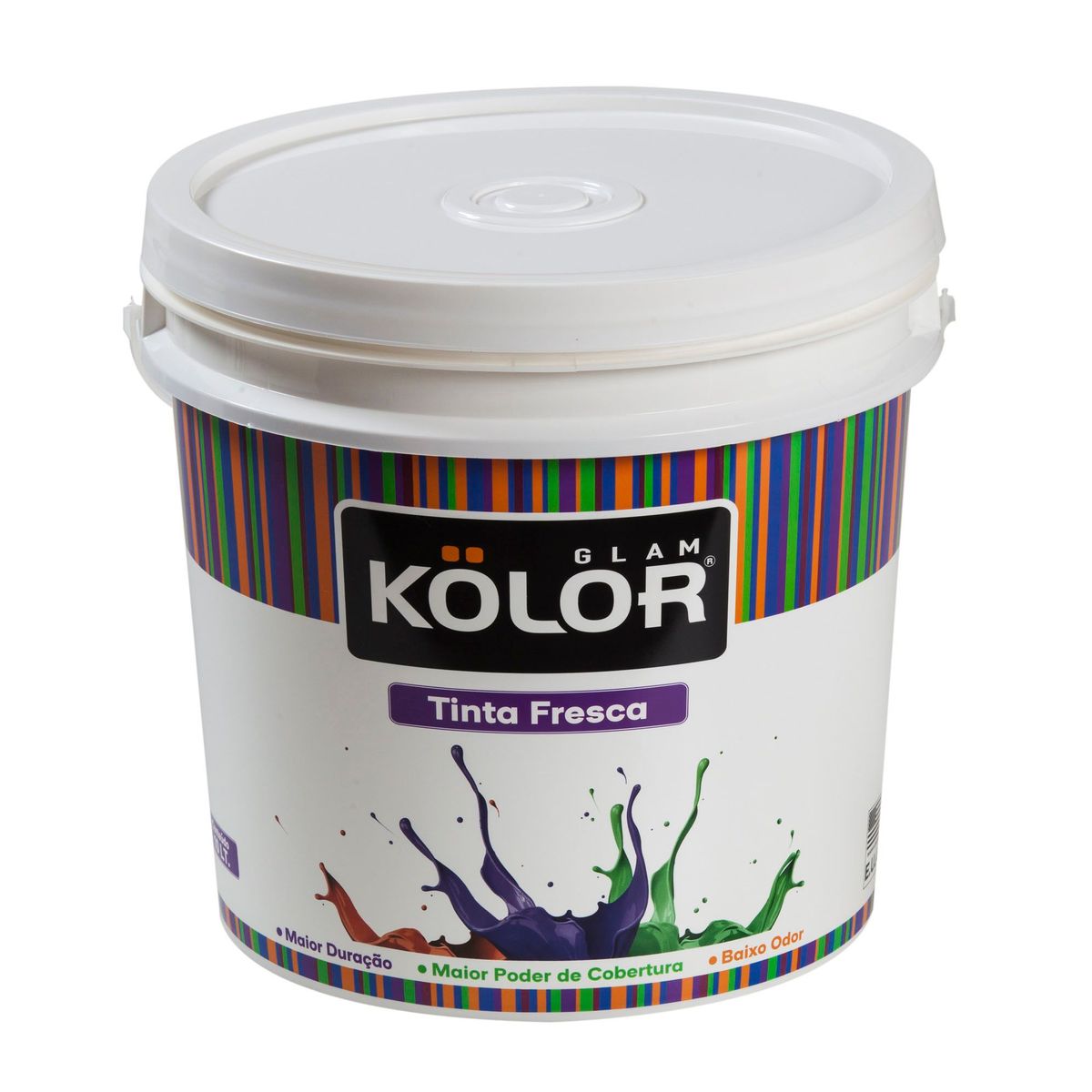 Tinta Fosco Exterior Standard 10L Branco, marca Kolor - Foto Principal