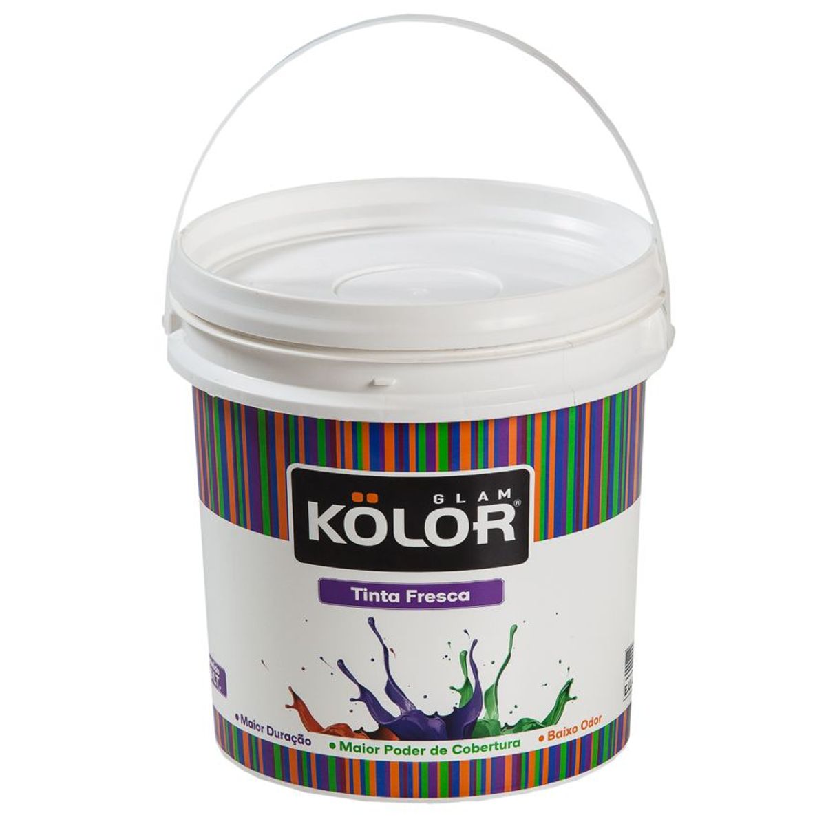 Tinta Fosco Interior Past Premium 3,6L Branco, marca Kolor - Foto Principal