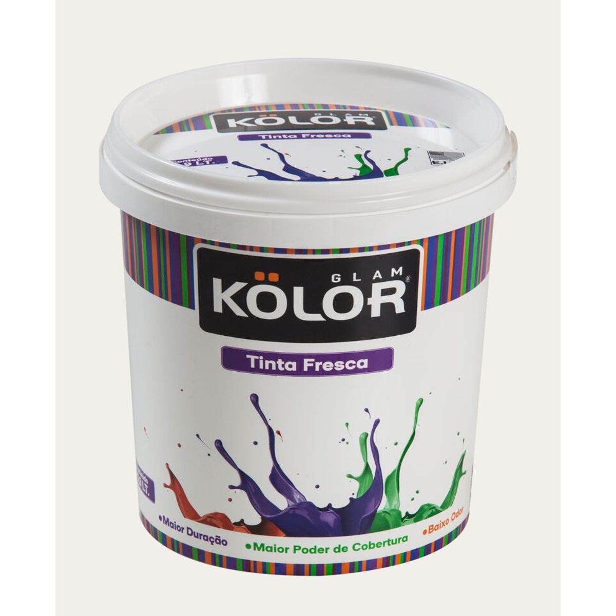 Tinta Fosco Interior Sup 900ml Branco, marca Kolor - Foto Principal