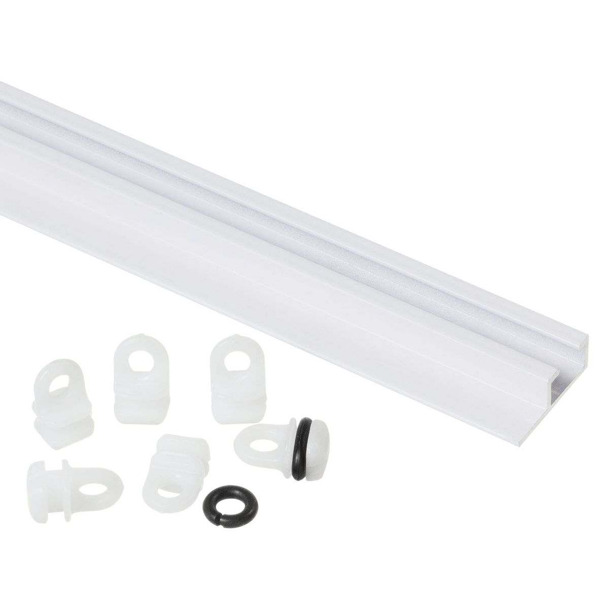 Kit de Trilho Espanha Simples com Rodízio e Final 200cm, marca Couselo - Foto Principal
