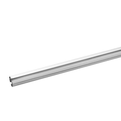 Kit Trilho Redondo com Suporte Simples 28mm 300cm Cromado