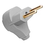 Plugue 2P Cilindricos 10A 250V Tec Azul