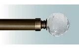 Ponteira Cristal 28mm Ouro Velho