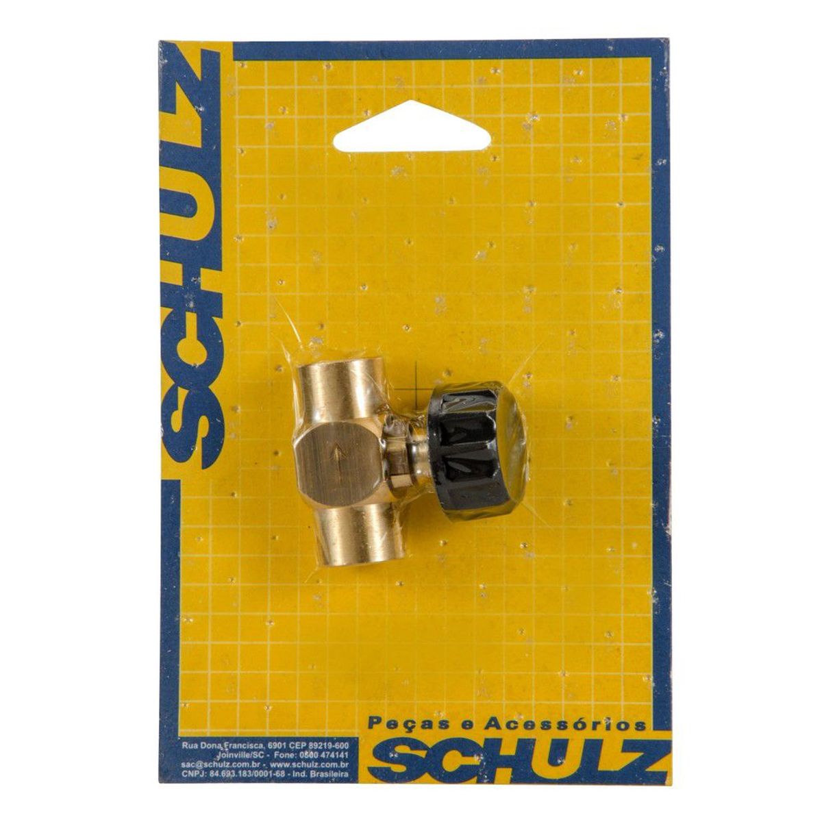 Registro Agulha 1/4" NPT Femea, marca Schulz - Foto Principal