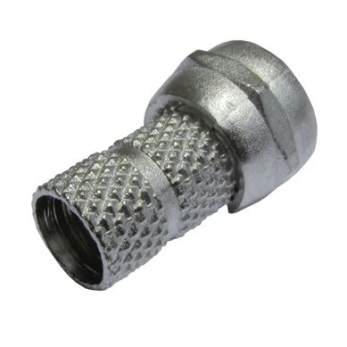 Conector para Cabo Coaxial com Rosca RG59 2 Peas