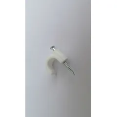 Fixa Cabo Coaxial Número 7 Com 100 Peças