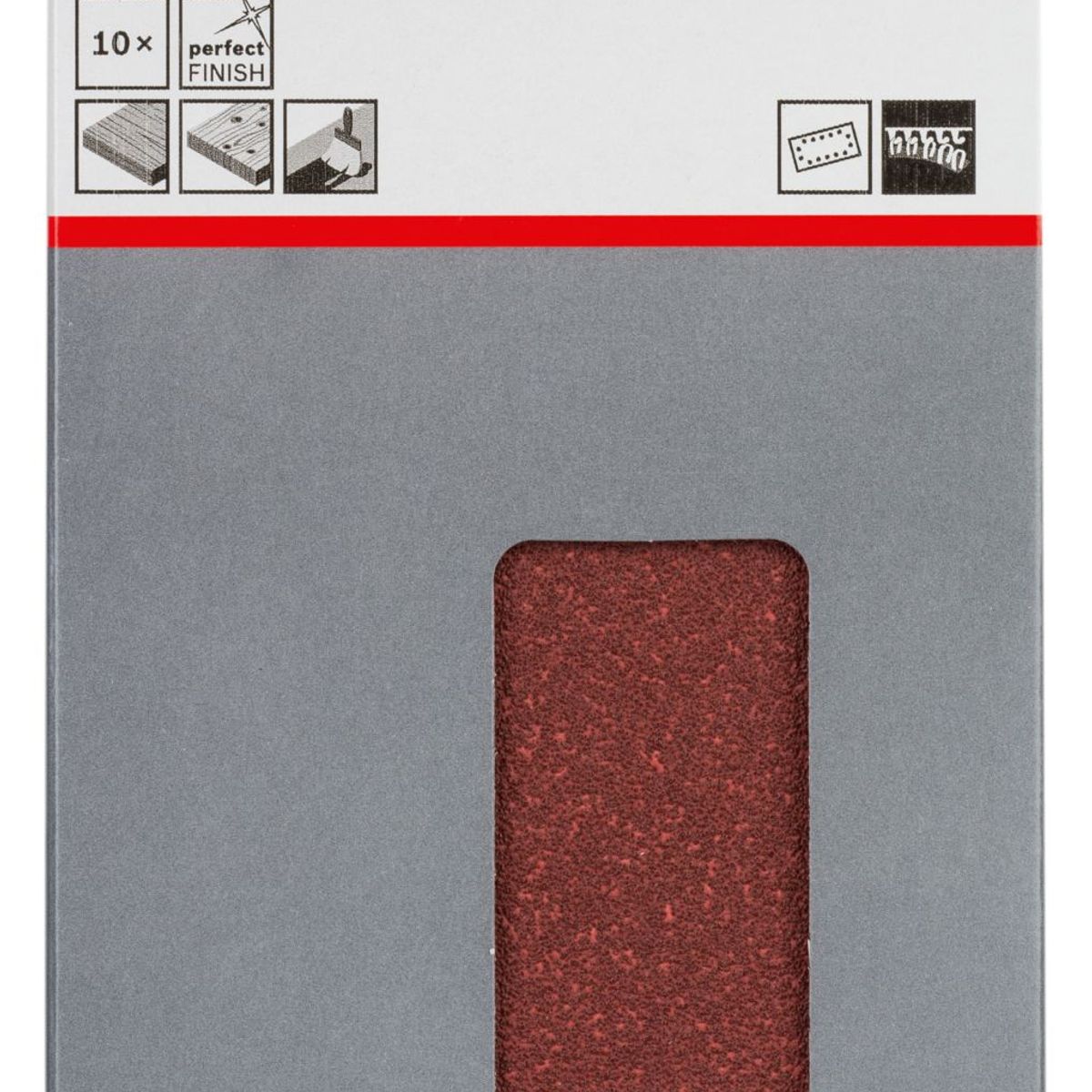 Folha de Lixa C430 Expert 115x230mm G80 Pacote com 10 unidades, marca Bosch - Foto Principal