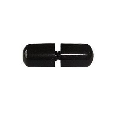 Puxador Para Box Abs Preto com 01 Pea