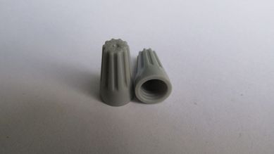 Terminal Toro Para Fio 0,75-2,5Mm2 Cinza
