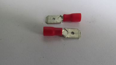 Terminal Fmea Vermelho Para Fio/Cabo 1,5-2,5Mm2 Com 5 Peas