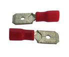 Terminal Fêmea Vermelho Para Fio/Cabo 1,5-2,5Mm2 Com 50 Peças