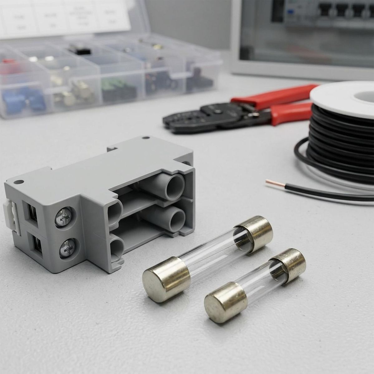 Fusível Grande 6X30mm 3A Com 4 Peças, marca Halux - Foto 2