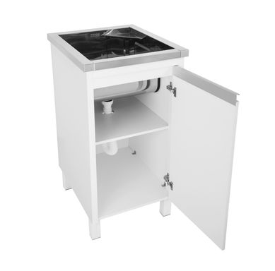 Kit Lavanderia Kl 360, Inox Branco 50