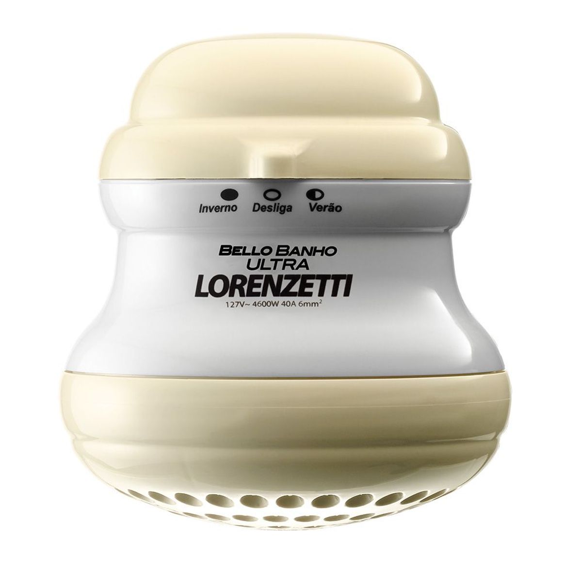 Chuveiro Elétrico 220V 5500W Bello Banho Ultra Bege, marca Lorenzetti - Foto Principal