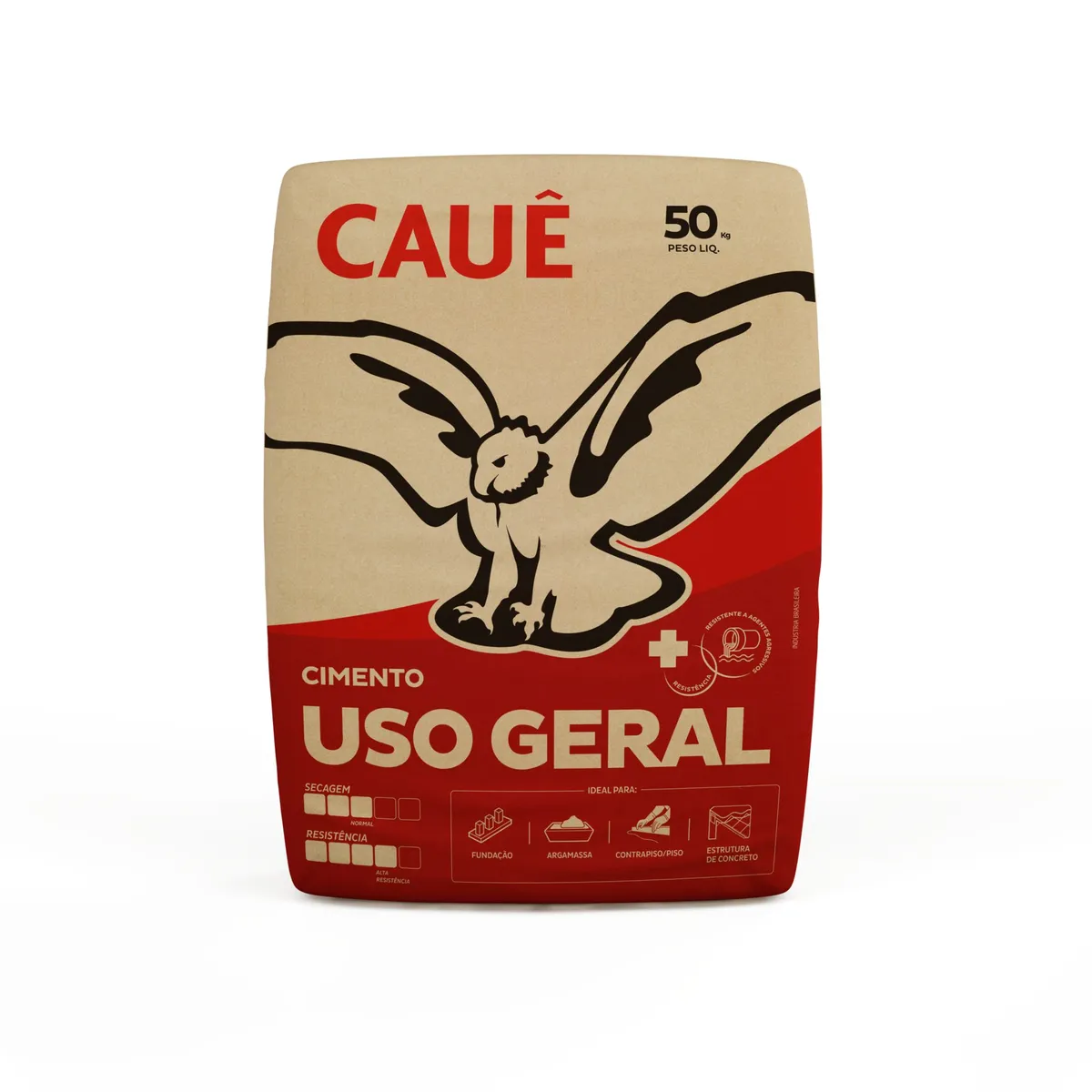 Cimento Cauê CPIIF32 Uso Geral 50kg, marca Cauê - Foto Principal