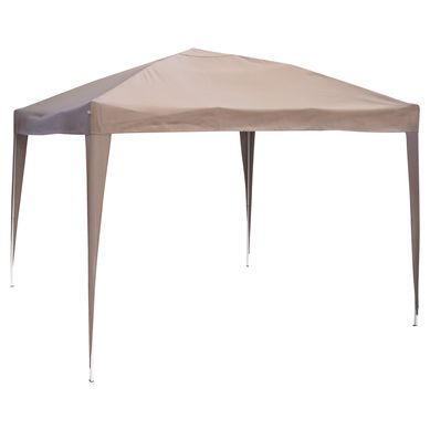 Gazebo Dobrvel de Polister e Metal 3x3m Bege