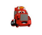 Puxador Ii5540 045 Pvc, Vermelho
