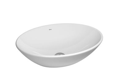 Cuba de Apoio Oval 50x37cm Branca Deca