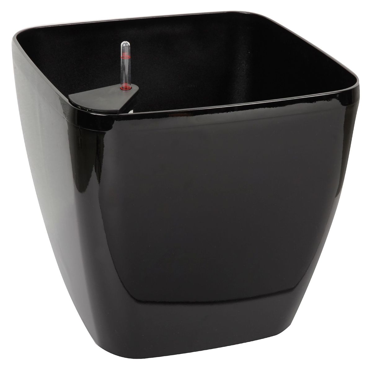 Vaso Autoirrigável de Polipropileno 45x42cm Preto, marca Just Home Collection - Foto Principal