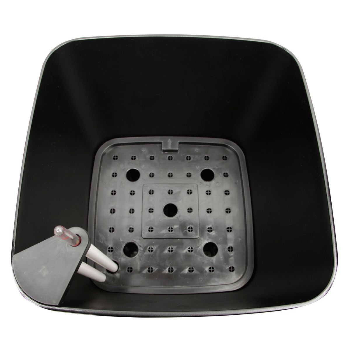 Vaso Autoirrigável de Polipropileno 45x42cm Preto, marca Just Home Collection - Foto 2