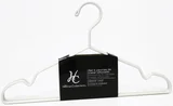 Conjunto 5 Cabides Metal Reforçado Branco 41x0,5x22,2cm