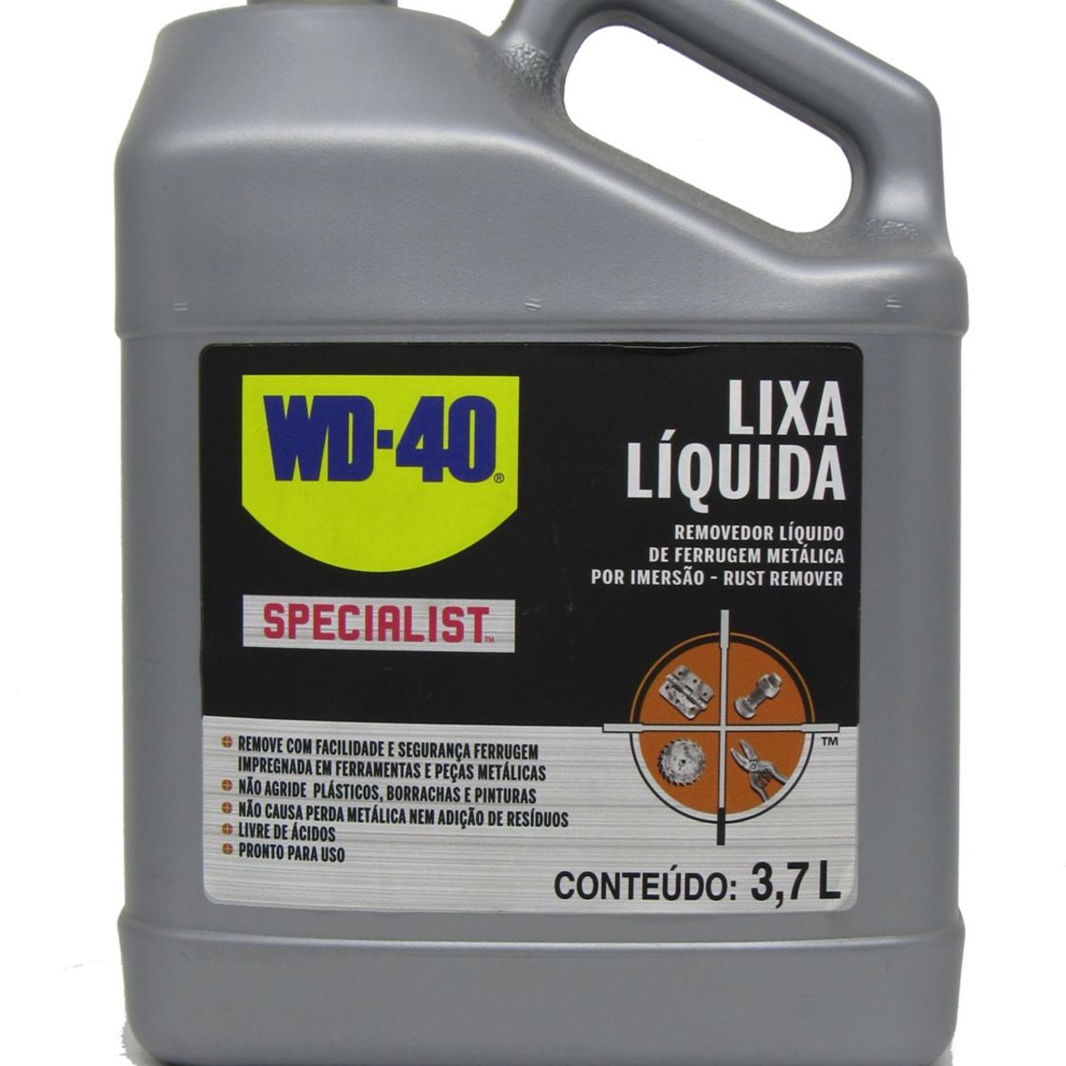 Lixa Líquida e Removedor Ferrugem, marca WD 40 - Foto Principal