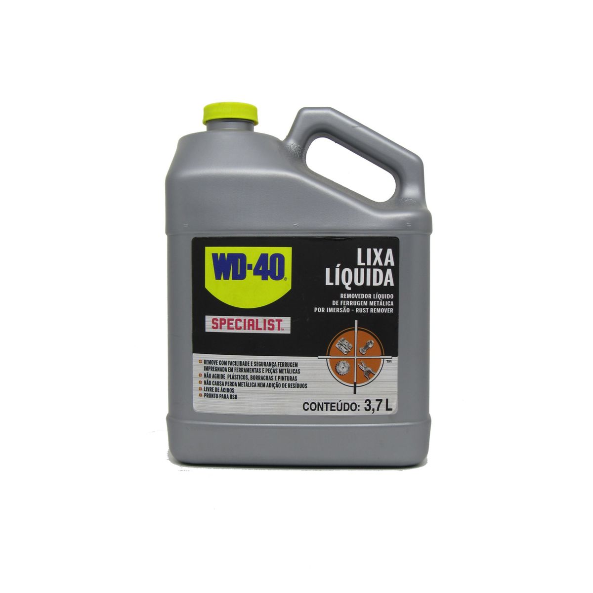 Lixa Líquida e Removedor Ferrugem, marca WD 40 - Foto Principal